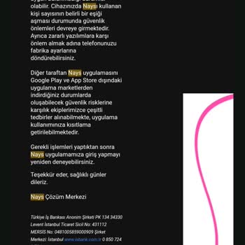 İş Bankası Nays Bloke Mağduriyeti Ve İlgisizlik