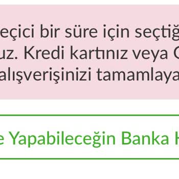 Trendyol Banka Kartı Sorunu
