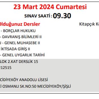 Anadolu Üniversitesi AÖF Sınav Görevlilerinin Sorumsuzluğu