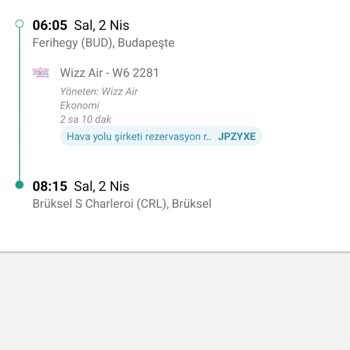 EDreams Den Aldığım Uçak Bileti Wizz Air De Gözükmüyor