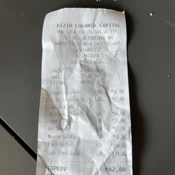 Bizim Lokanta Ekmek Parası Alıyor