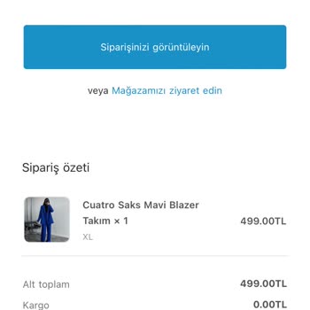 Strawbery Wear Gönderdiğim Ücretin Geri İade Edilmesini İstiyorum.