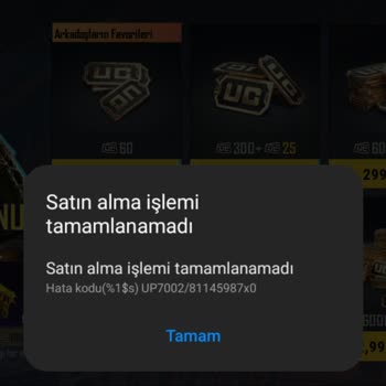 Samsung Galaxy Store Oyun İçi Satın Alma Hatası