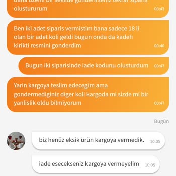Trendyol'dan Sipariş Verdiğim 2 Adet Koliden 1 İni Satıcı Göndermedi!