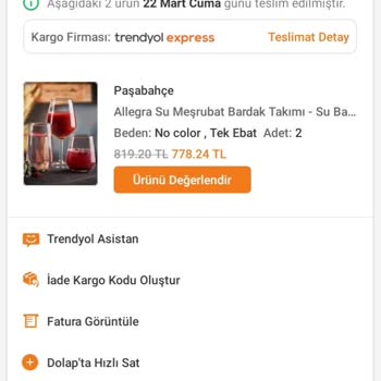 Trendyol'dan Sipariş Verdiğim 2 Adet Koliden 1 İni Satıcı Göndermedi!