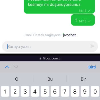 Filbox Üyelik İptali Yapmıyor
