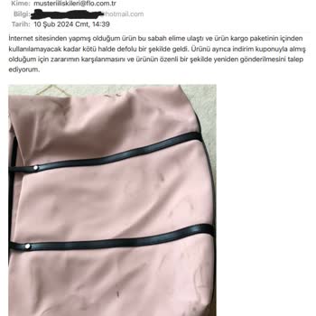 Nine West / FLO Şikayet