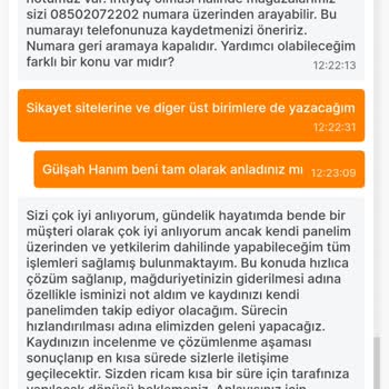 Migros Sanal Mağaza Görevlisinin Müşteriyi Bilerek Mağdur Etmesi