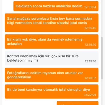 Migros Sanal Mağaza Görevlisinin Müşteriyi Bilerek Mağdur Etmesi