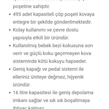 Ebebek Korbell Markalı Çöp Sistemi