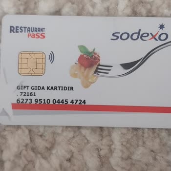 Sodexo Kart İBB Tarafından Verildi