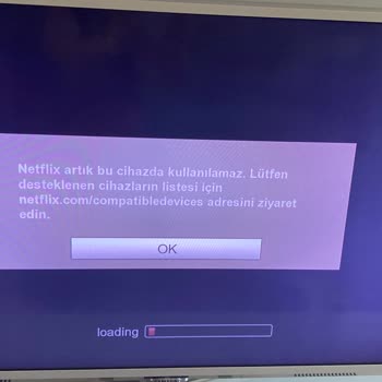 Netflix Açılma Sorunu Samsung Smart TV