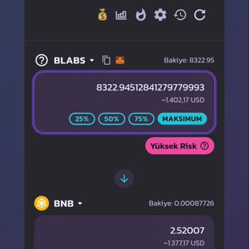 PancakeSwap Blabs Coin Aldık Mağduruz