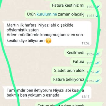 İhlas Pazarlama Dan Su Sebili Aldım Ürün Gelmedi