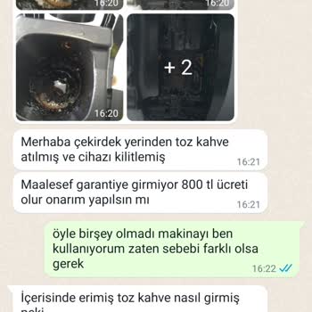 PHILIPS Ev Aletleri Philips Espresso Makinesi Hayal Kırıklığı