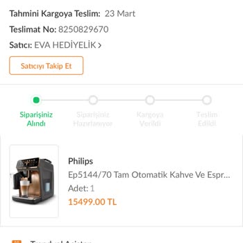 Trendyol Aldığım Ürünü Yollamıyor