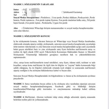 Perdeyeriniz (Instagram) Perdeyeriniz Alınan Perdeyle Alakasız Çaput Gibi Perde Gönderiyor