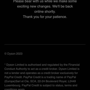 Dyson İnternet Sitesinden V15 Siparişim Oluşmadı Fakat Param Çekildi
