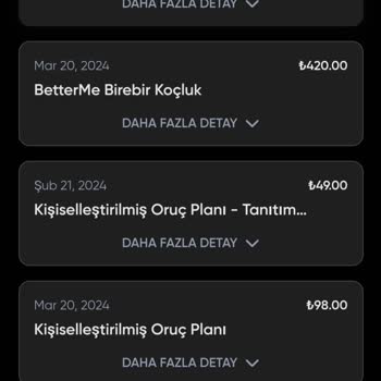 Betterme Tarafından Onayım Olmadan Hesabımdan Para Çekildi