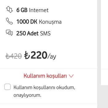 Vodafone Fahiş Ve Haksız Fiyat Artışı