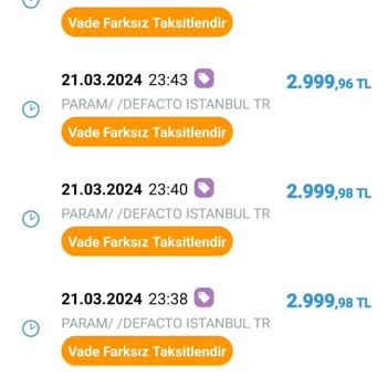 DeFacto Kart Bilgilerim Çalındı Ve İzinsiz Alışveriş Yapıldı!