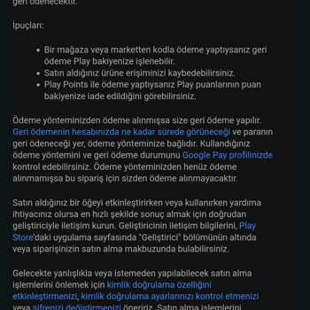 Galatea Yıllık Para Çekilip İade Yapılmaması.