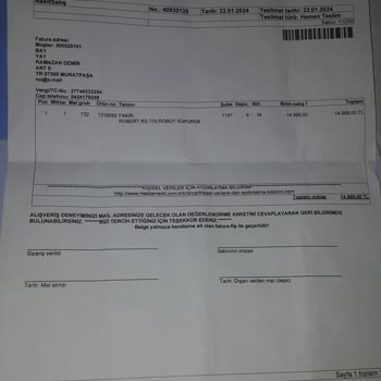 Fakir Robot Süpürge Sorunu