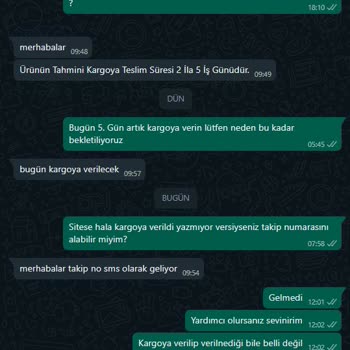 Polis Sepeti Sipariş Kargoya Verilmiyor