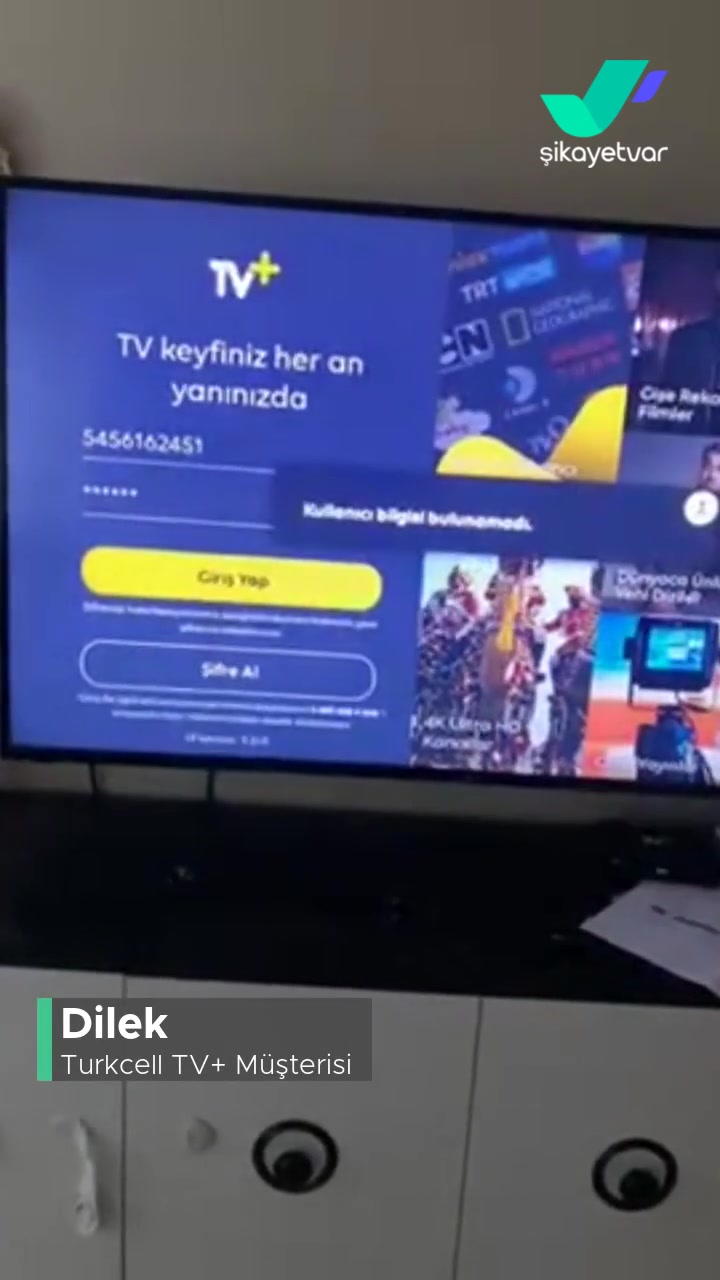Turkcell TV+  Hata Veriyor videonun kapak resmi
