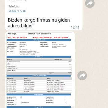 Aras Kargo Güvenilir Bir Firma Değil...