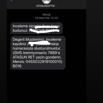 Atasun Optik Duyarsızlığı Bu Kadarda Olmaz