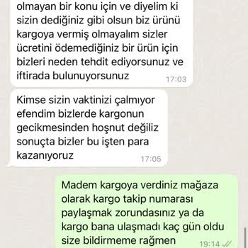 Franco Butik Ürünüm Nerede? 3 Haftadır Bekleyişim
