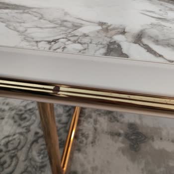 Weltew Emirgan Orta Sehpa Gold Kısımları Renk Attı Weltew E Yakışmadı