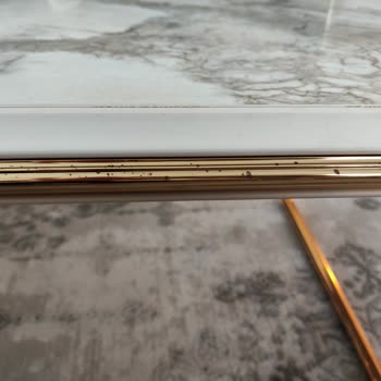 Weltew Emirgan Orta Sehpa Gold Kısımları Renk Attı Weltew E Yakışmadı