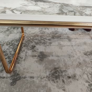 Weltew Emirgan Orta Sehpa Gold Kısımları Renk Attı Weltew E Yakışmadı