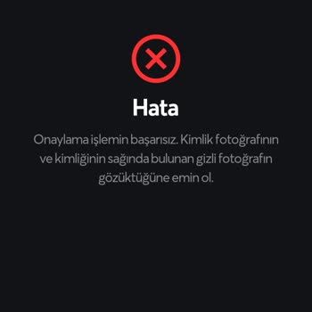 Papara Kimlik Doğrulama Olmuyor