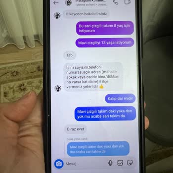 Borzmoda (Instagram) Eşofman Takımı Geldi Sayfa Engelledi