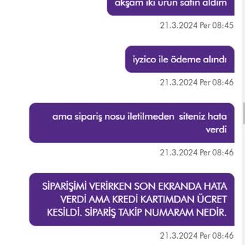 Dyson Sipariş Sırasında Parayı Çekiyor Ama Siparişini Onaylamıyor.