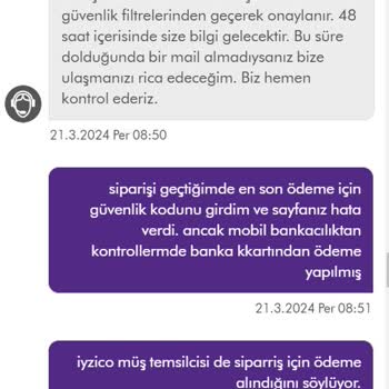 Dyson Sipariş Sırasında Parayı Çekiyor Ama Siparişini Onaylamıyor.