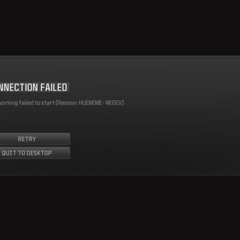 Superonline Call Of Duty 3.0 Oyununda Hueneme Negev Hatası Alıyorum
