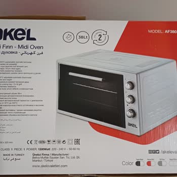 Akel Ev Aletleri AF380 Model Fırının Isı Problemleri Ve Çözüm Önerileri