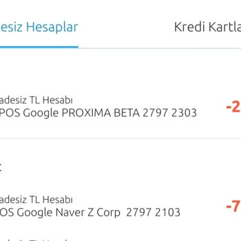 Yapı Kredi Google Epos Tarafından İzinsiz Para Çekiliyor