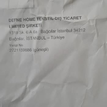 Defne Home Kalitesiz Ürün Ve Müşteri Memnuniyetsizliği