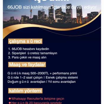 İş Bulma Vaadiyle Dolandırıcılık İnternet Üzerinden Sipariş Yönlendirme Yanıltmacasına Düştüm
