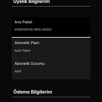 Exxen Üyeliğimi İptal Etmek İstiyorum