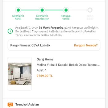 CEVA Logistics Kargom Teslim Edilmedi
