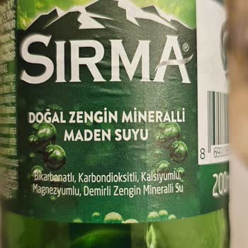 Sırma Maden Suyunda Tatsız Sürpriz