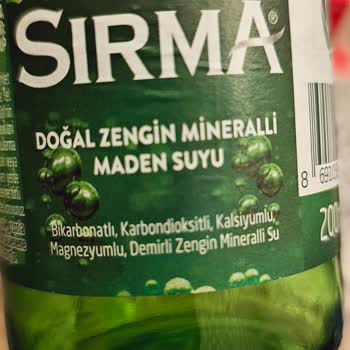 Sırma Maden Suyunda Tatsız Sürpriz