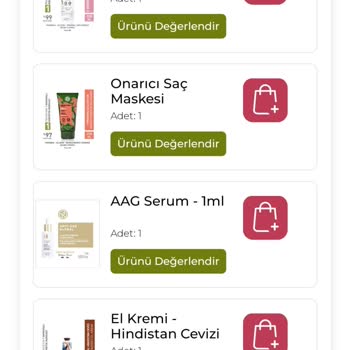 Yves Rocher Eksik Ürün Talebi