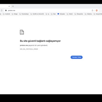 Millenicom Güvenli Siteleri Bile Engelliyor